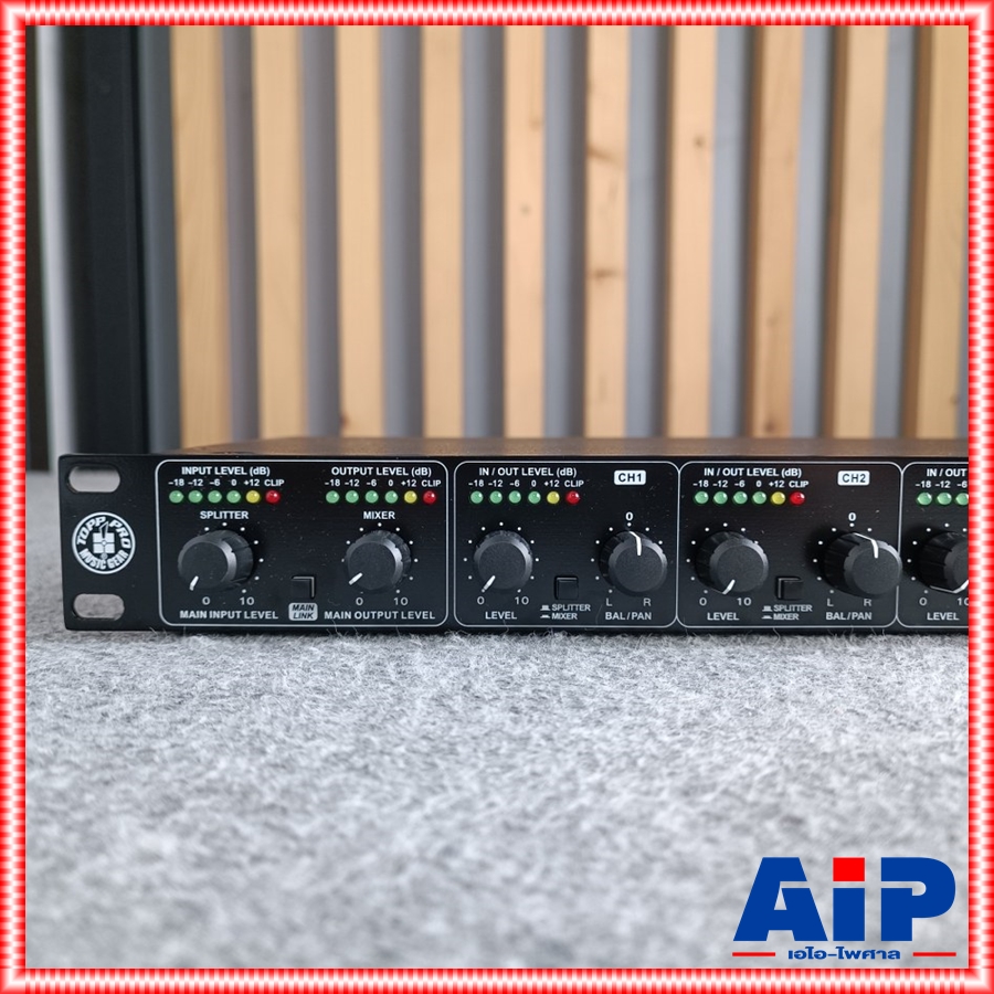 TOPPPRO T-LINK 8 SPLITTER PROCESSOR เครื่องต่อพ่วงสัญญาณมิกเซอร์ ท็อปโปร เครื่องลิ้งค์สัญญาณเสียง T-LINK 8 เอไอ-ไพศาล