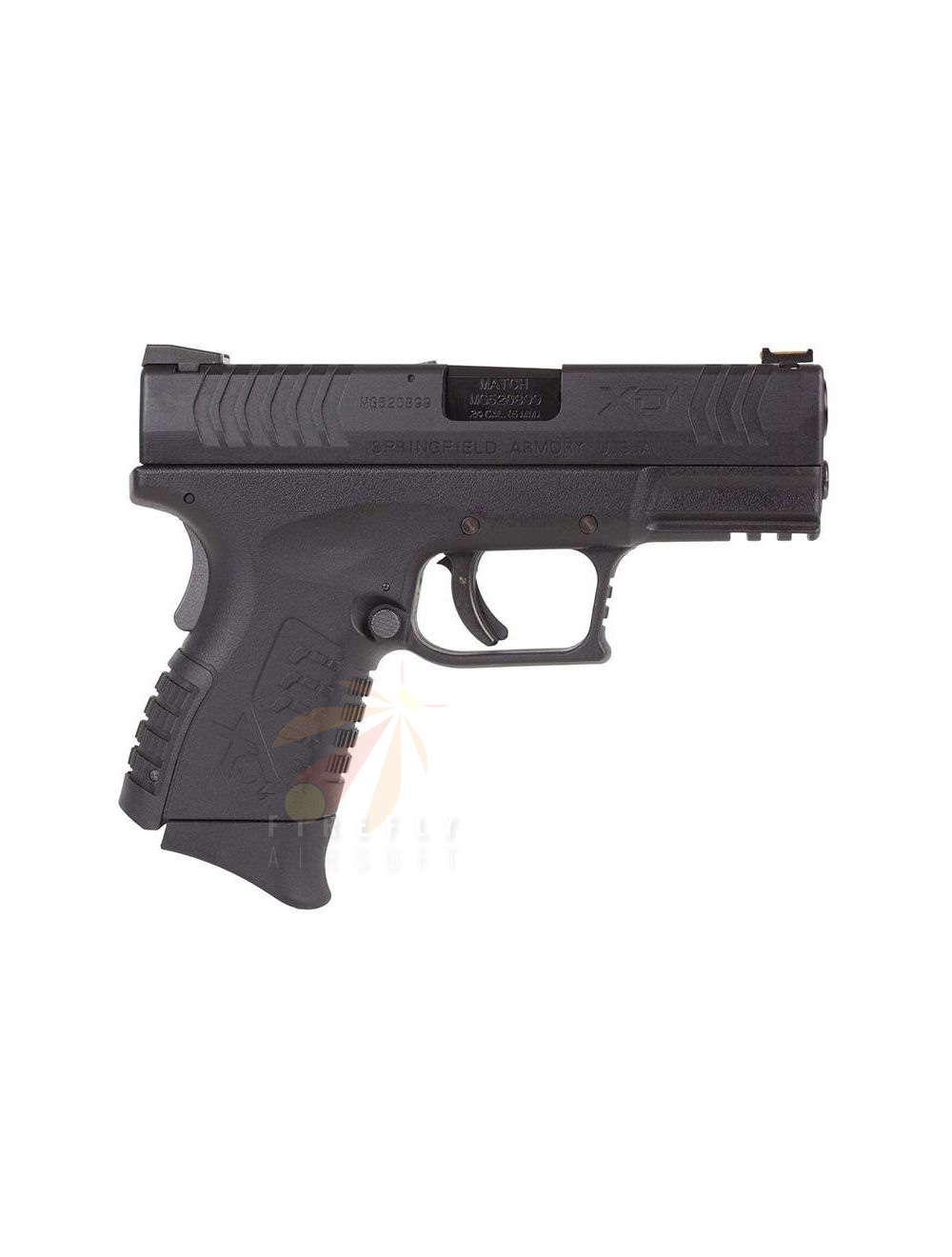 WE XDM 3.8 COMPACT GBB AIRSOFT PISTOL-BLK