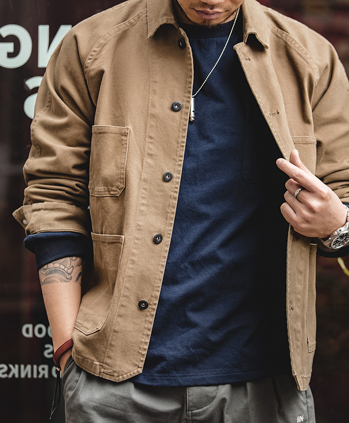 OVERLAY CHORE JACKET