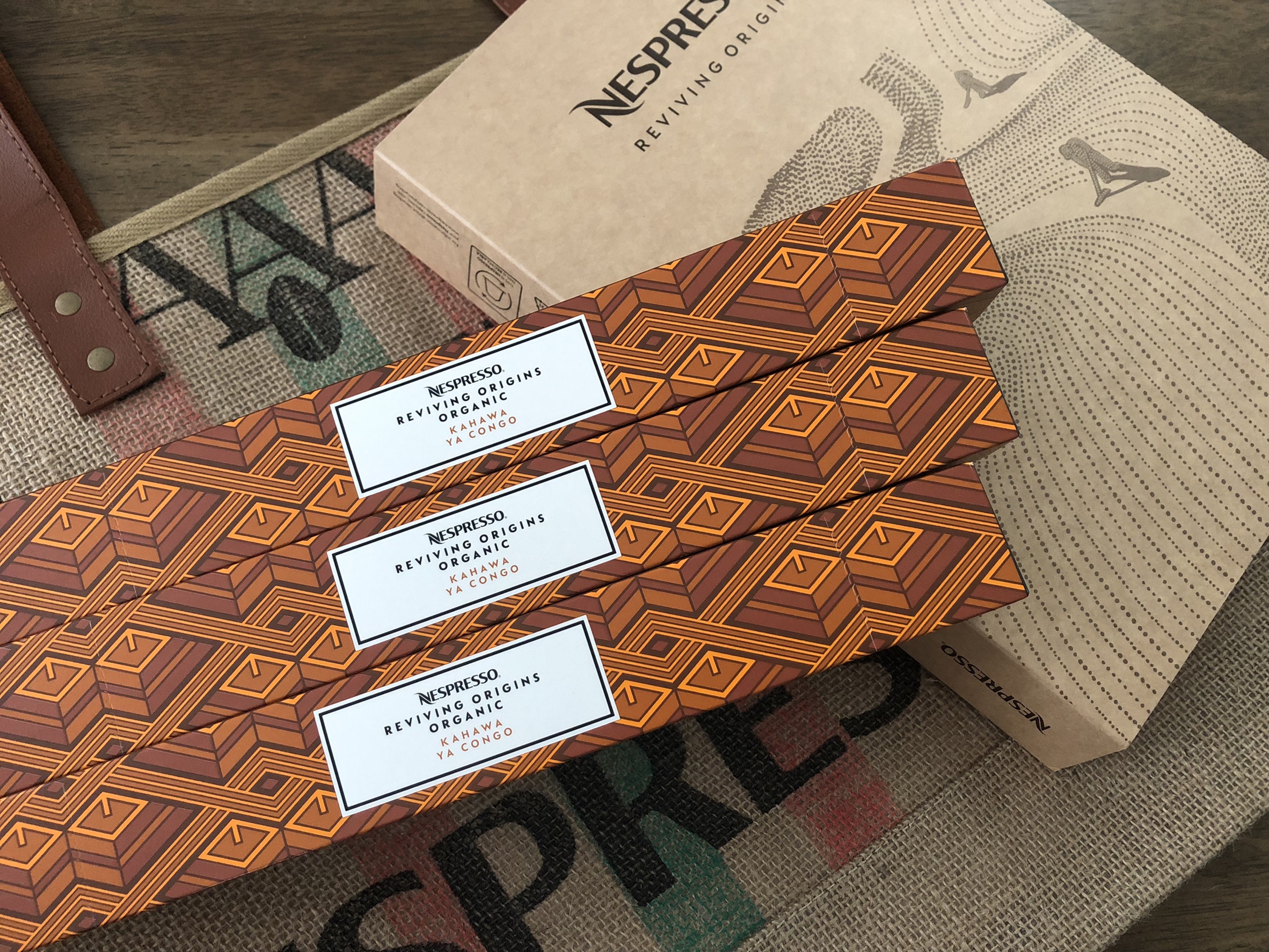 🍁พร้อมส่ง🍁 แคปซูลกาแฟ เนสเพรสโซ่ Capsules Nespresso ของแท้ 💯Nespresso Capsules : KAHAWA ya CONGO (กาแฟออร์แกนิก)