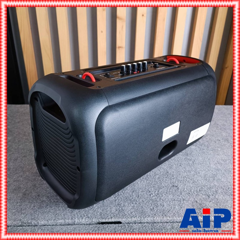 GXL GL-9696MB ลำโพง พร้อมไมค์ลอย2ตัว ON THE GO มีไฟ LED มีแบตเตอรี่ภายในตัว GXL ลำโพงบลูทูธ ลำโพงเคลื่อนที่ ตู้ลำโพงเอนกประสงค์ GL 9696MB GL9696MB เอไอ-ไพศาล