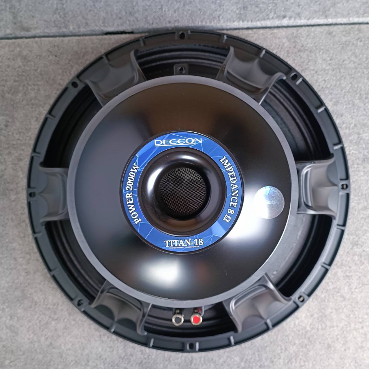 DECCON TITAN-18 ลำโพง 18นิ้ว โครงหล่อ ดอกลำโพง 18 นิ้ว ดอกลำโพงโครงหล่อ ดอกลำโพงกลางแจ้ง TITAN 18 TITAN18 เอไอ-ไพศาล