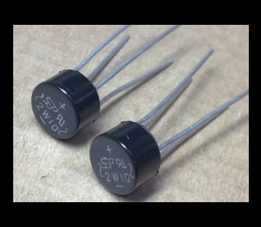 2W10 ไดโอดบริดจ์ 2A 1000V (Diode Bridge)