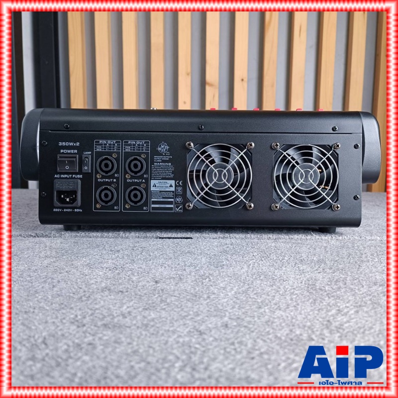 NTS TOP2-1035 POWERMIXER เอฟเฟคแท้ เพาเวอร์มิกเซอร์ มิกซ์NTS เครื่องเสียง เครื่องผสมสัญญาณเสียง เครื่องปรับแต่งเสียง MIX TOP2 1035 TOP21035 เอไอ-ไพศาล