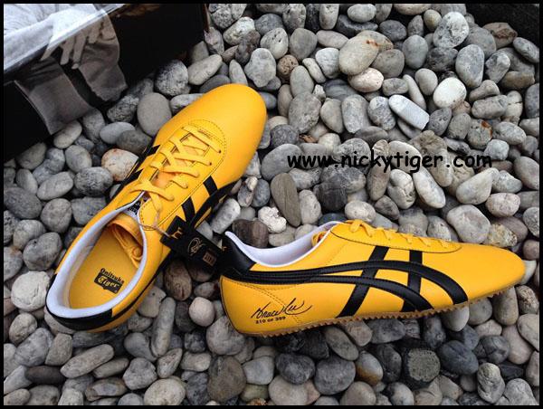 รองเท้าโอนิ ไทชิ Yellow / Black (X Bruce LEE) Rare item (Sz 38 euro คู่ที่ 038/100)