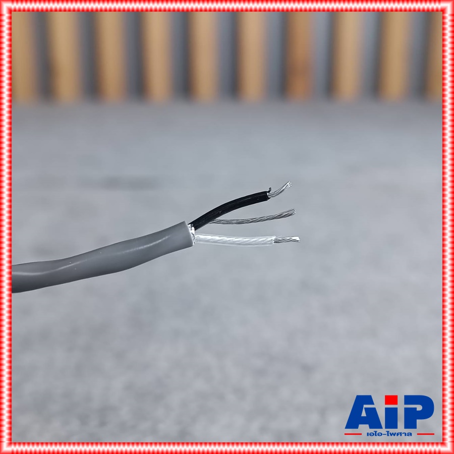 1ขด (มี2ความยาวให้เลือก) DYNACOM JSL-224 สายชีลด์ST 4mmเกลียวสีเทา ขด50/100เมตร สายชีลด์คู่ JSL 224 JSL224 สายสัญญาณสเตอริโอ สายชีลด์สเตอริโอแบบคู่ เอไอ-ไพศาล