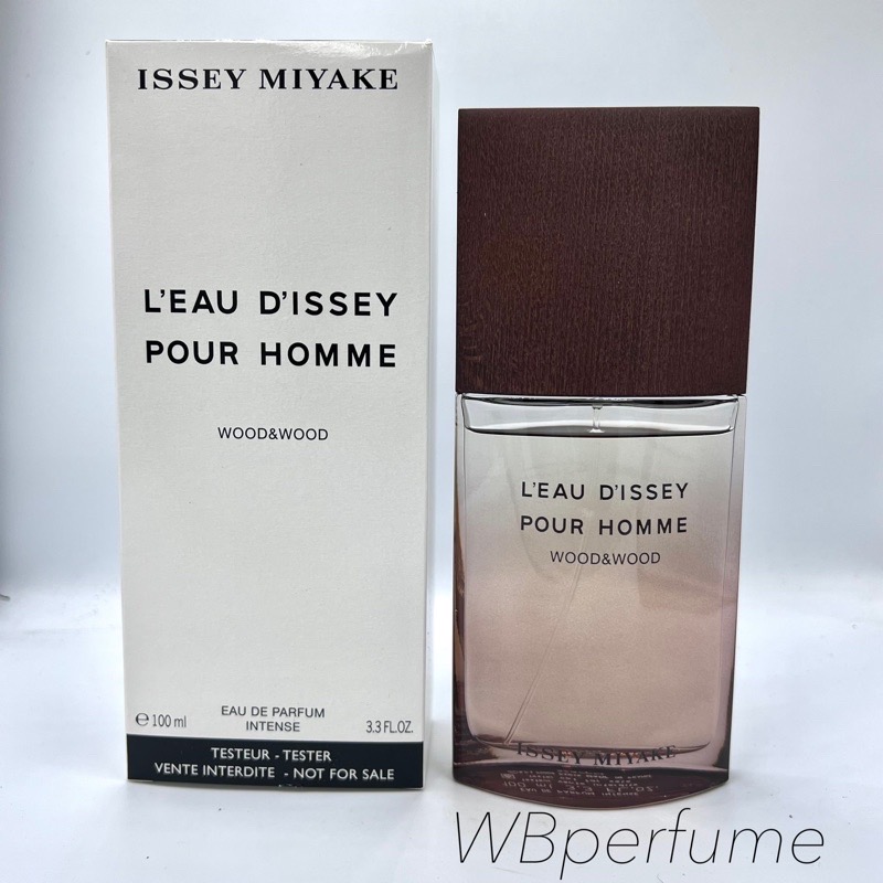 น้ำหอมแท้100% Issey Miyake L'Eau D'Issey Pour Homme Wood & Wood edp intense 100ml Tester