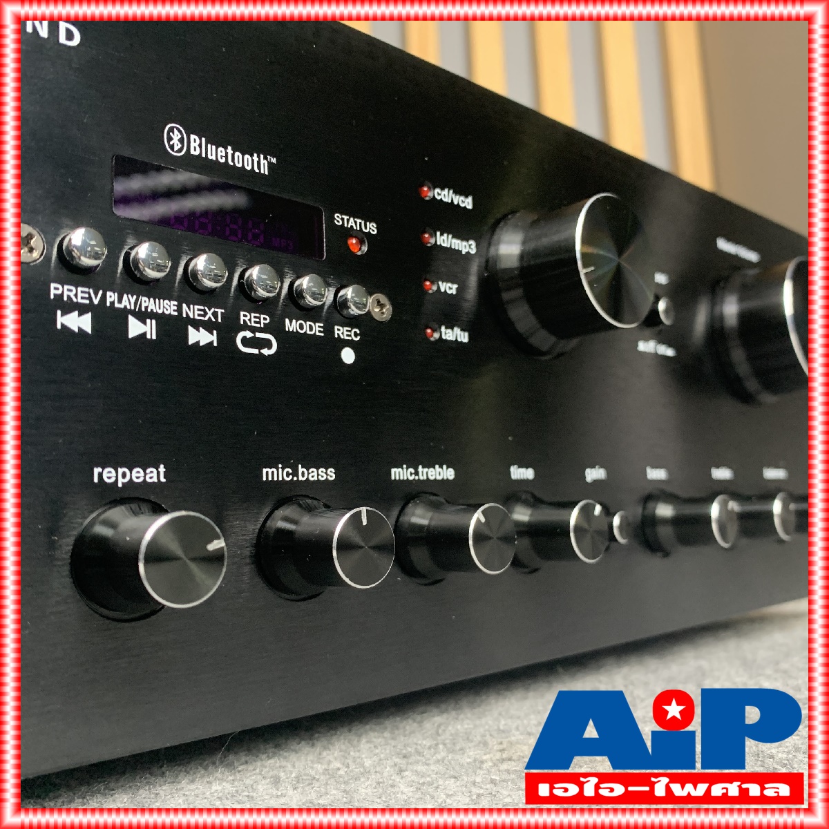 PROEUROTECH AV888 แอมป์คาราโอเกะ แอมป์ขยาย AV-888 แอมป์ Amp แอมป์ขยายเสียง แอมป์ AV 888 เอไอ-ไพศาล