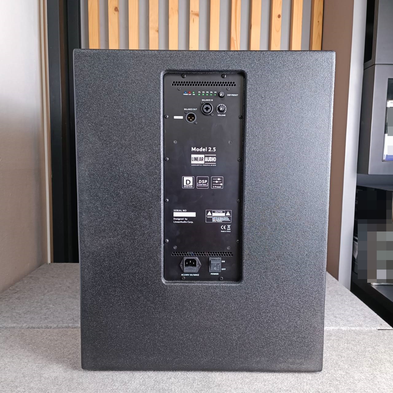 LINEAR AUDIO LA-45S ตู้ลำโพงซับ ACTIVE 18นิ้ว ผู้นำเข้าเดียวกับ MARANI ลำโพง ลำโพงมีเเอมป์ในตัว LA 45 S LA45S เอไอ-ไพศาล