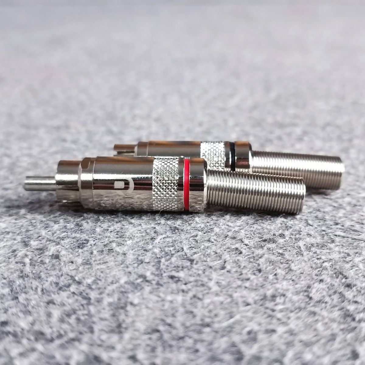 (1คู่ ดำ+แดง) RCA REAN NYS-366-0-2 แจ็คอาร์ซีเอตัวผู้ NEUTRIK ปลั๊ก RCA สำหรับเข้าสาย ต่อ สายสัญญาณ RCA เอไอ-ไพศาล