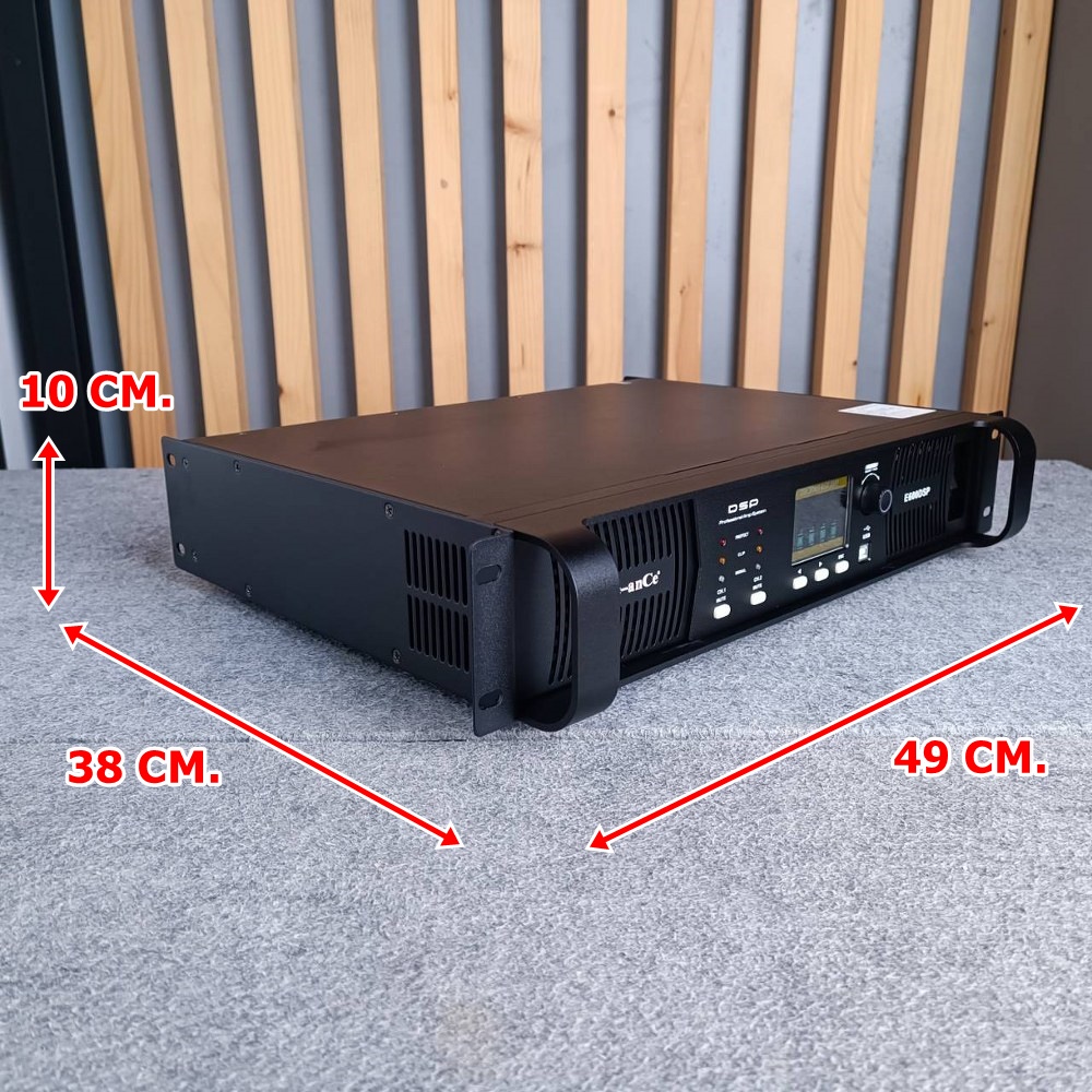 CEANCE E-600DSP POWER 2CH มีDSP เพาเวอร์แอมป์ แอมป์ E 600DSP POWER E600DSP แอมป์ Ce-ance poweramp CE AN CE power amp