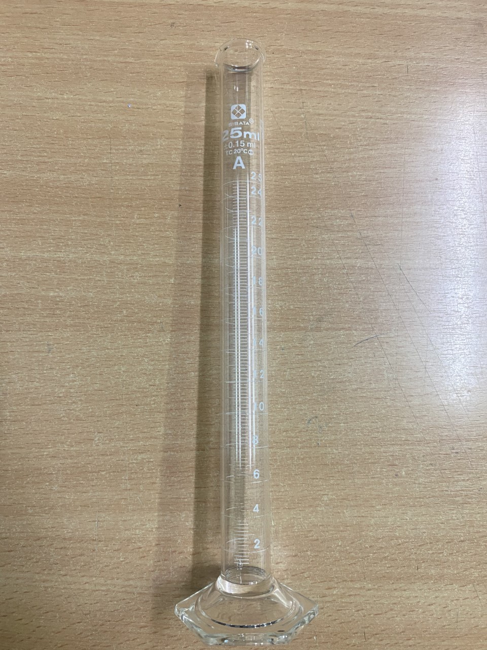 กระบอกตวง ชนิดแก้ว Cylinder Glass Class A ขนาด 5 ml -2000 ml