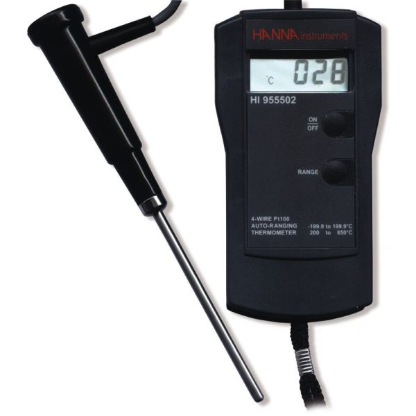 Pt 100 Hand-Thermometer incl. Fühler