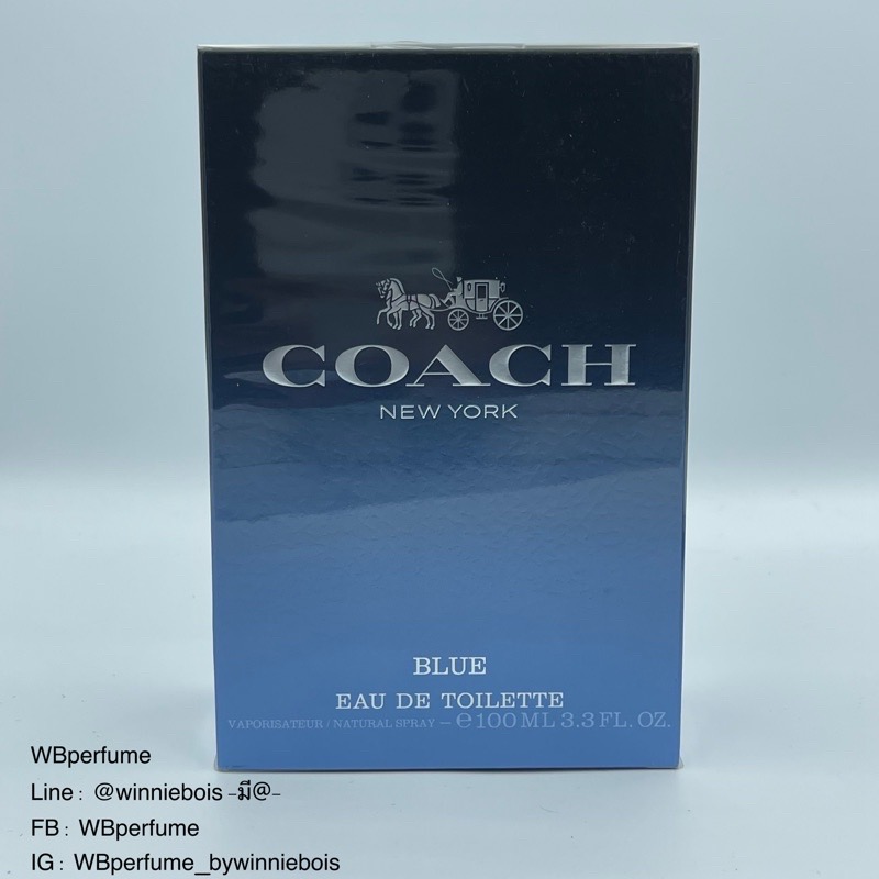 น้ำหอมแท้100% Coach Blue EDT 100ml