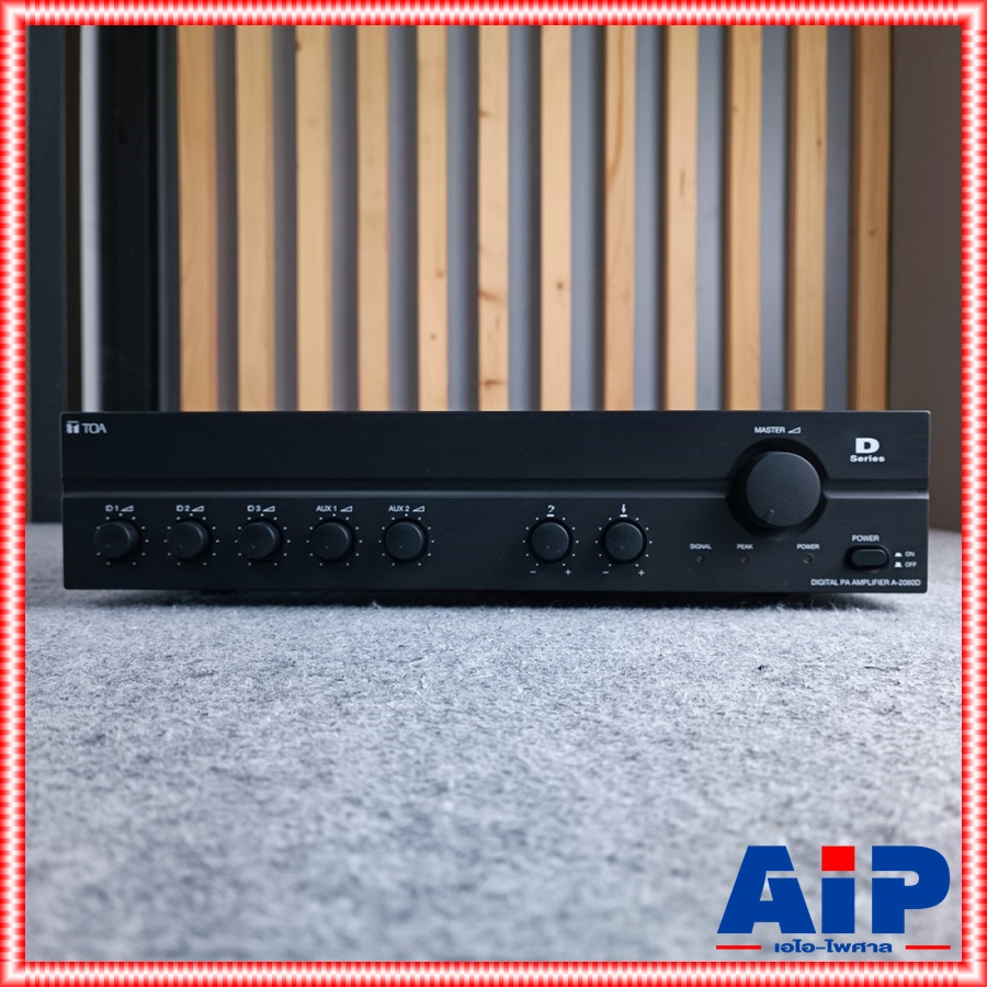TOA A-2060D-AS แอมป์ เครื่องขยายเสียง A 2060D AS AMP amp แอมป์ แอมป์TOA เครื่องเสียง เอไอ-ไพศาล