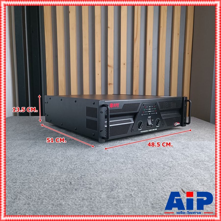 NPE C-1800 POWERAMP เครื่องขยายเพาเวอร์แอมป์ ทรานซิสเตอร์ 470Wrms ที่ 8 OHM C1800 C 1800 เอไอ-ไพศาล