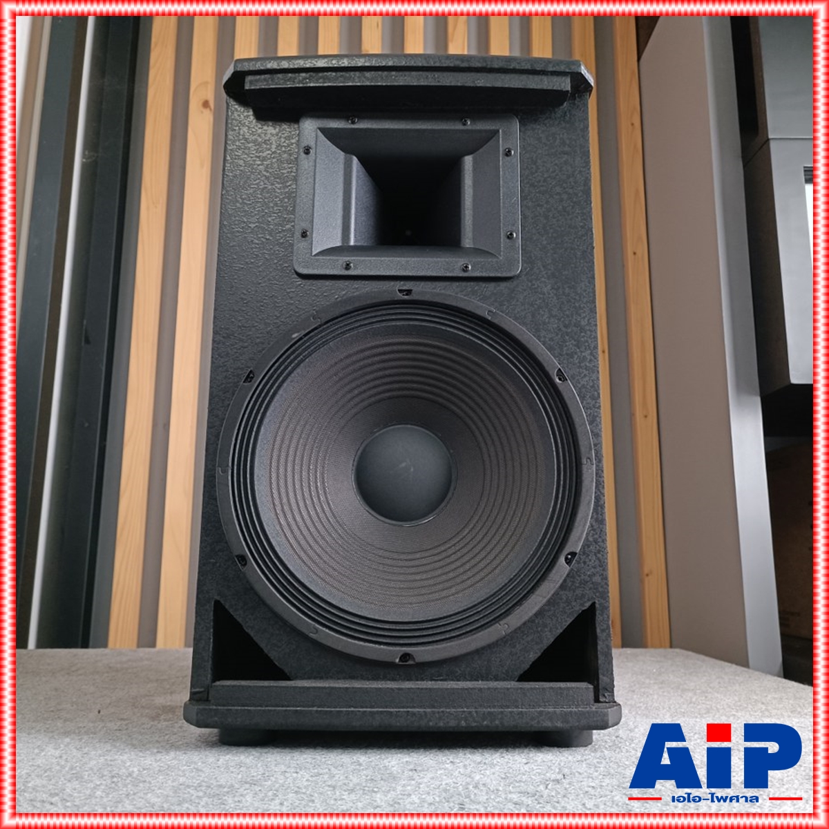 1ใบ BJ M2-12V ตู้ลำโพง 12นิ้ว โรงงาน HOTROCK ลำโพงตั้งพื้น BJ ตู้ลำโพง12นิ้ว RCF พร้อมดอกลำโพง BJ M2-12V ยางรองตู้ เบ้าเสียบขาตั้ง เอไอ-ไพศาล