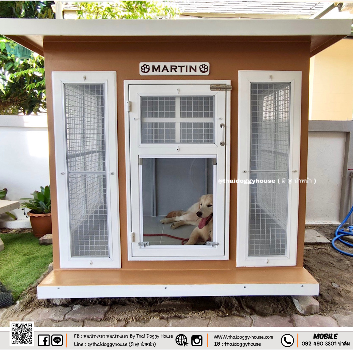 บ้านหมา บ้านแมว " 𝐁𝐎𝐗 𝐒𝐓𝐘𝐋𝐄 𝐁𝐘 𝐓𝐇𝐀𝐈 𝐃𝐎𝐆𝐆𝐘 𝐇𝐎𝐔𝐒𝐄 " &#x