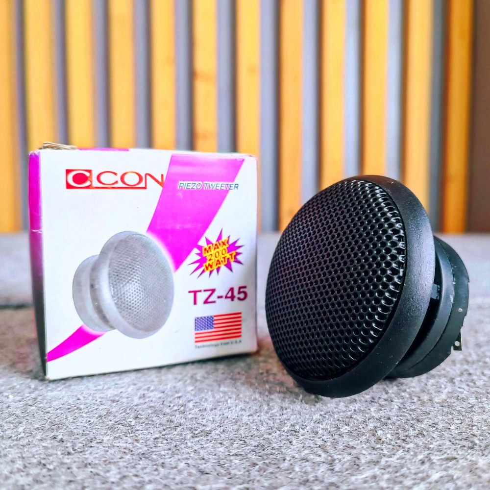 ลดล้างสต็อค DECCON TE-450 / TZ-45 ทวิตเตอร์เปียโซ่ ลำโพงเสียงแหลม Tweeter Speaker ลำโพงเสียงแหลมเปียโซ่ทวีตเตอร์2.5นิ้ว สีดำTE 450 / TZ 45 เดคคอน TE450 / TZ45 เอไอ-ไพศาล