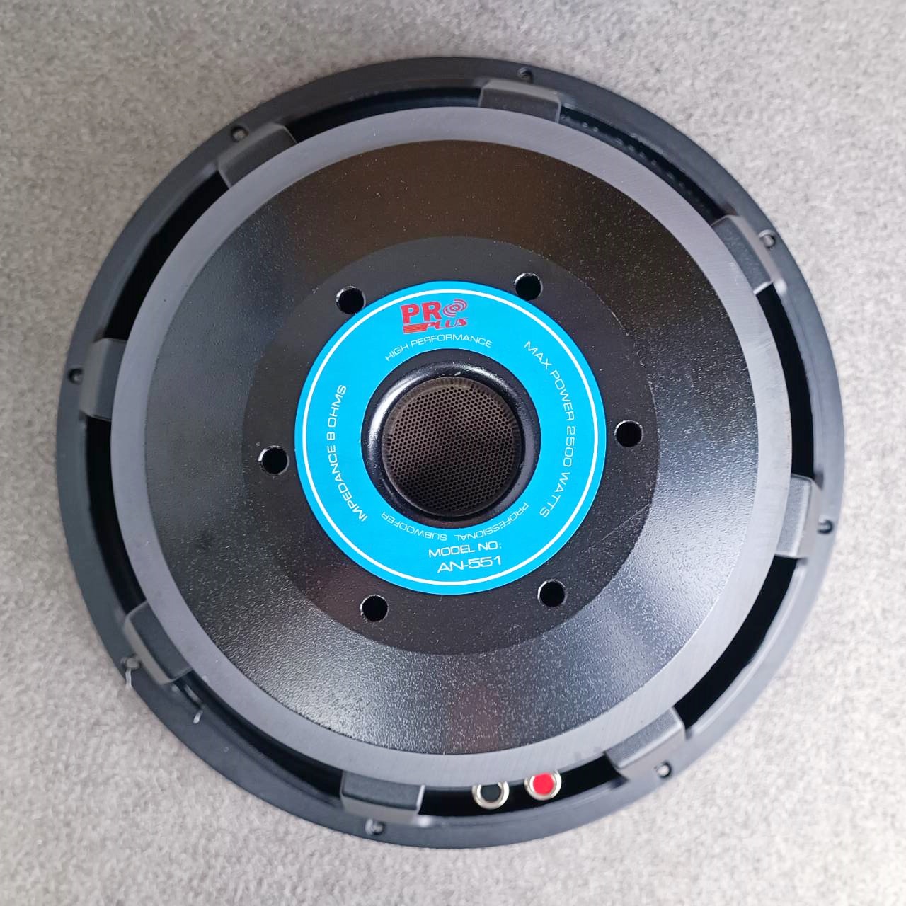 สินค้าเสียหายจากการขนส่ง PROPLUS AN-551 ลำโพง15นิ้ว โครงหล่อ (ขอบแตก) โครงเหล็กหล่อ proplus ดอกลำโพง15นิ้ว วอยล์4นิ้ว AN551 AN 551 เอไอ-ไพศาล