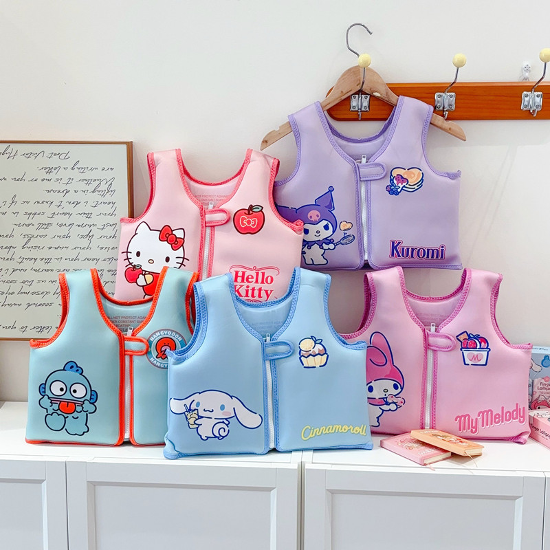 เสื้อชูชีพ เสื้อชูชีพสำหรับเด็กผู้ชายและผู้หญิง ลาย Sanrio ลิขสิทธิ์แท้ - Sanrio Life Jacket