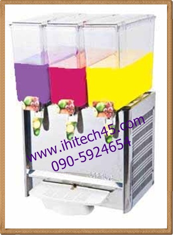 เครื่องกดน้ำหวาน เครื่องจ่ายน้ำหวาน รุ่น 9 ลิตร 3 ช่อง Juice Dispenser