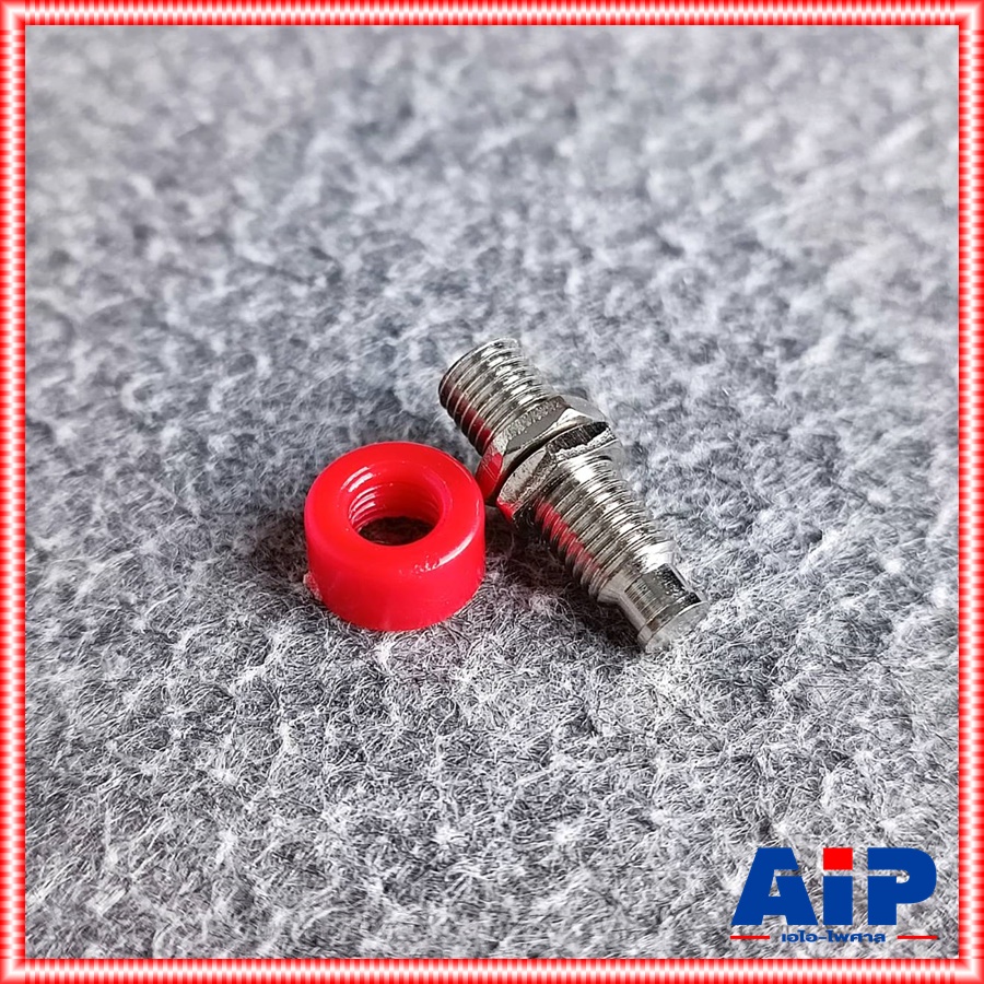 ตัวเมีย แจ็คอากาศเหล็ก สีแดง ปลั๊กอากาศ แจ็คอากาศ BANANA เหล็ก เอไอ-ไพศาล