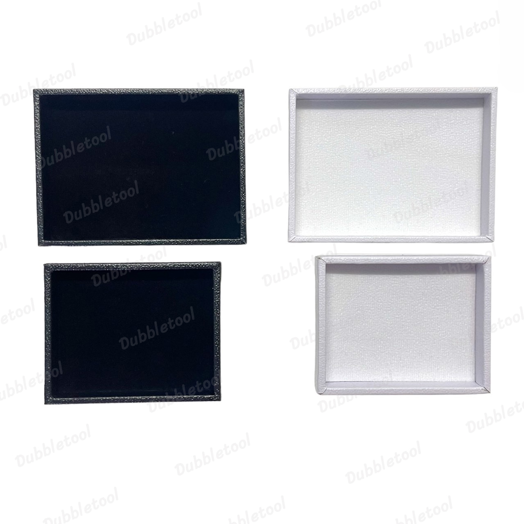 ถาดคัดพลอย ถาดพลอย ถาดตักเศษพลอย ถาดใส่เศษพลอย ถาดรองเครื่องประดับ ขนาด มี 3 ขนาดให้เลือก สีขาว/ดำ