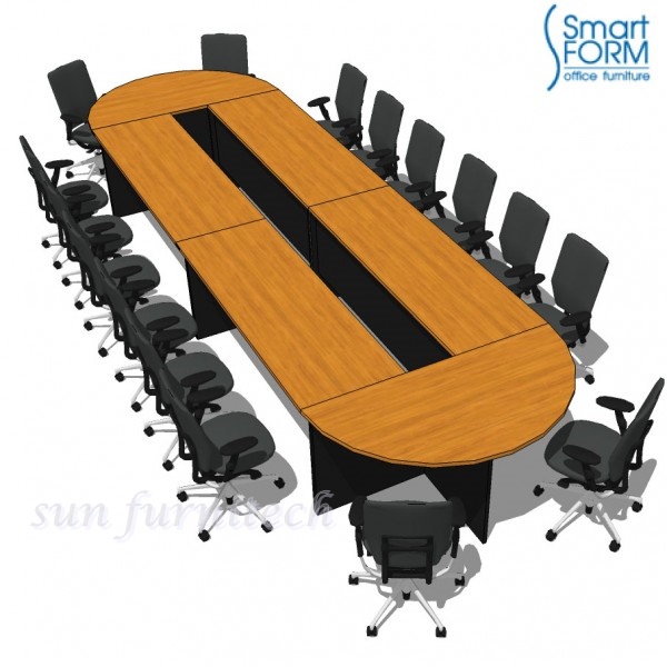 ชุดโต๊ะประชุม 16 ที่นั่ง ยี่ห้อ Smart form รุ่น 5CFC51