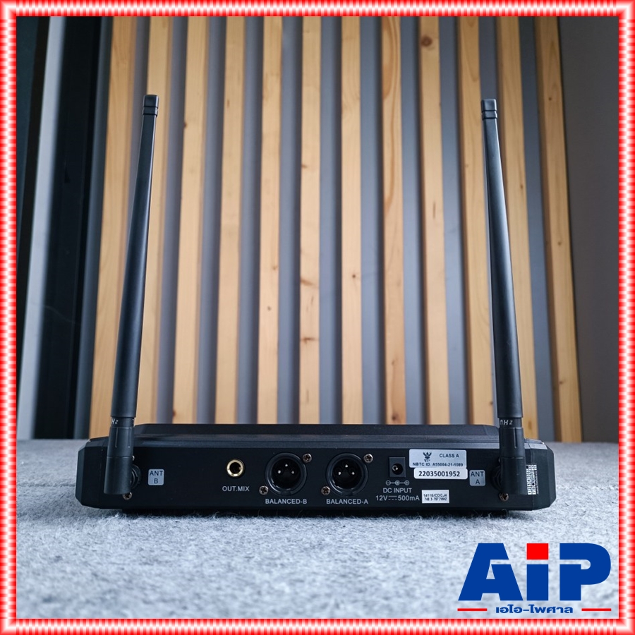 CLEARSOUND CS-500 ไมค์ลอยคู่ UHF ปรับความถี่ได้ ผู้นำเข้าเดียวกับ SOUNDVIVION ไมค์ลอย มือถือคู่ UHF ไมโครโฟนไร้สาย คลื่นความถี่ใหม่ CS 500 CS500 CLEAR SOUND เอไอ-ไพศาล +++