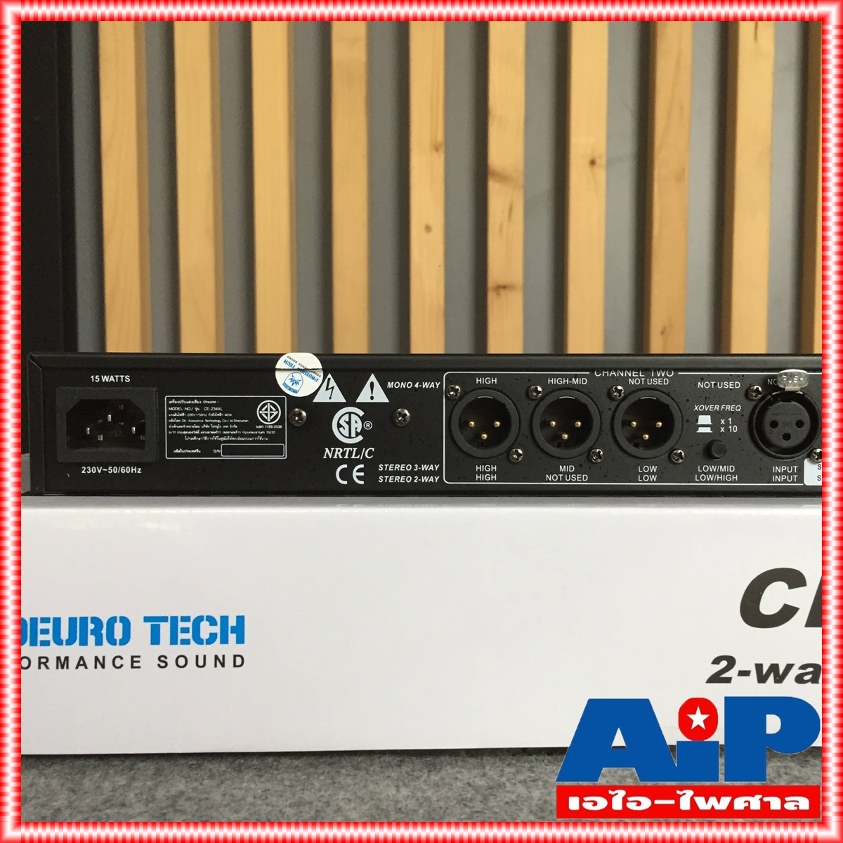 ครอส PROEUROTECH CE234XL crossover PROEURO TECH 234XL PRO EUROTECHครอสโอเวอร์ รุ่น 234 ce-234XL เอไอ-ไพศาล