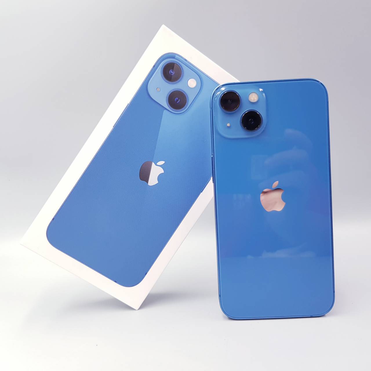 iPhone 13 128GB Blue ศูนย์ไทย แบต100 ไม่ติดโปร