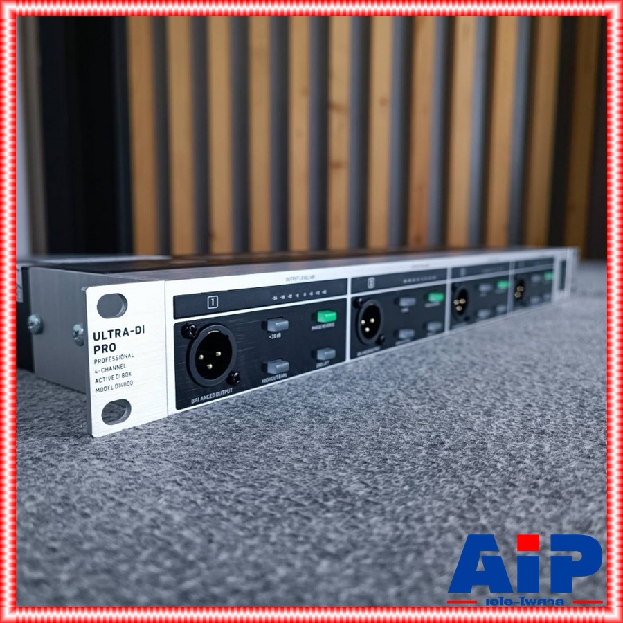 BEHRINGER DI4000 V2 ULTRA DI DI 4000 DI-4000 Professional 4-= Channel Active DI-Box +++