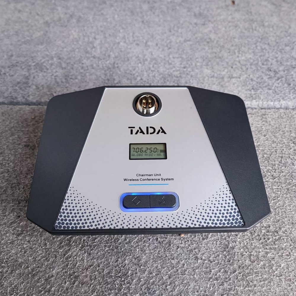 TADA U-1000G ไมค์ตั้งโต๊ะไร้สาย 8ตัว UHF มีระบบไมค์ประธาน ชุดไมค์ประชุมไร้สาย 8 ตัว พร้อมตัวรับสัญญาณ ธาดา U 1000G U1000G เอไอ-ไพศาล