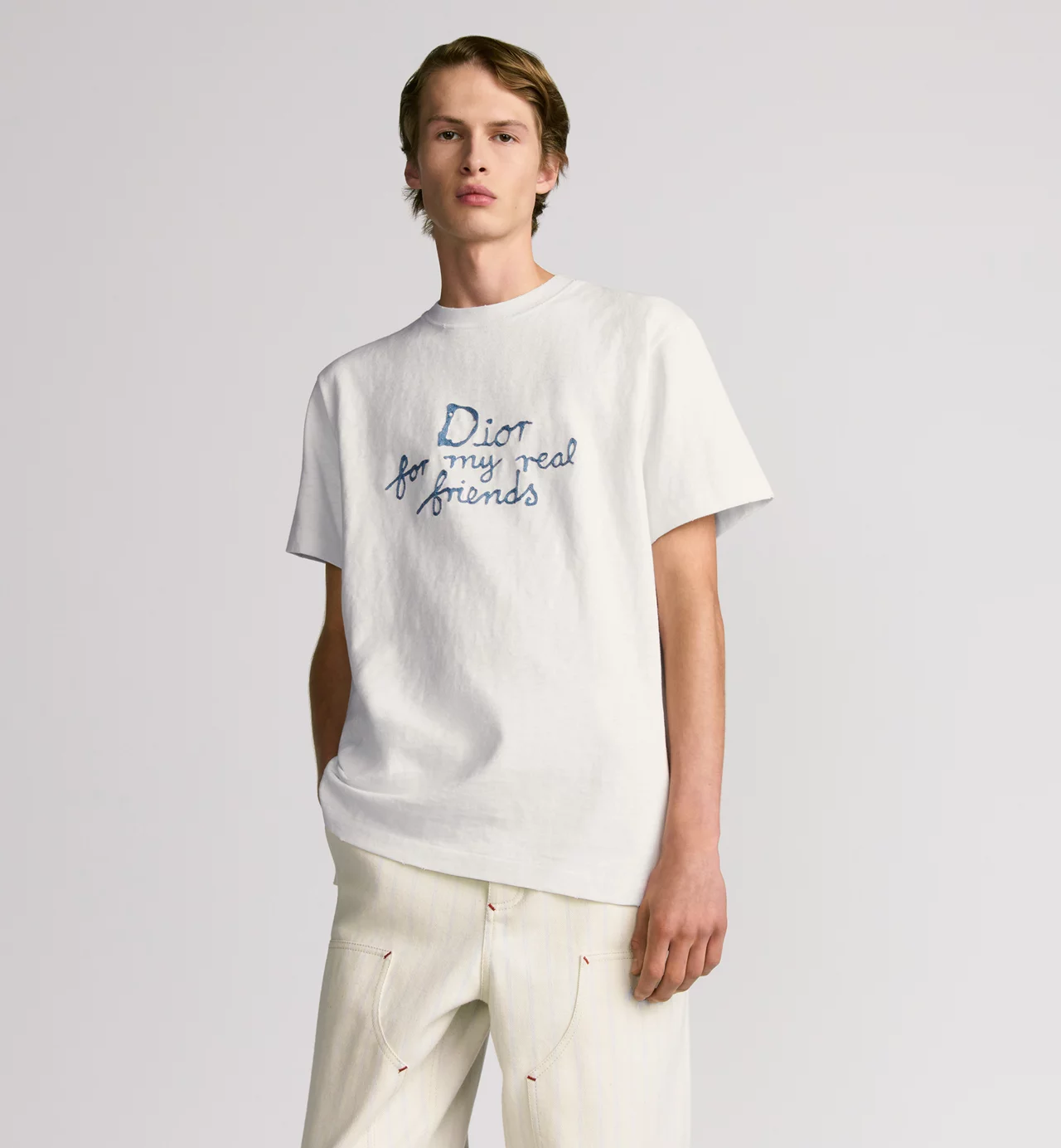 **do** เสื้อยืด DIOR AND HYLTON NEL T-Shirt, Relaxed Fit ขอบคอสะกิดขาด ใส่ได้ ชาย หญิง สินค้าใหม่ ของแท้