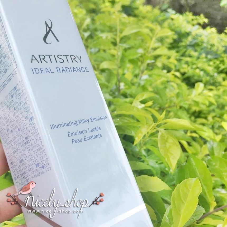 ARTISTRY IDEAL RADIANCE Illuminating Milky Emulsion (100ml) ให้ความแข็งแรงและชุ่มชื่นแก่ผิวแลดูดี ( บำรุงกลางกลางวัน )ใช้ได้ทุกผิว