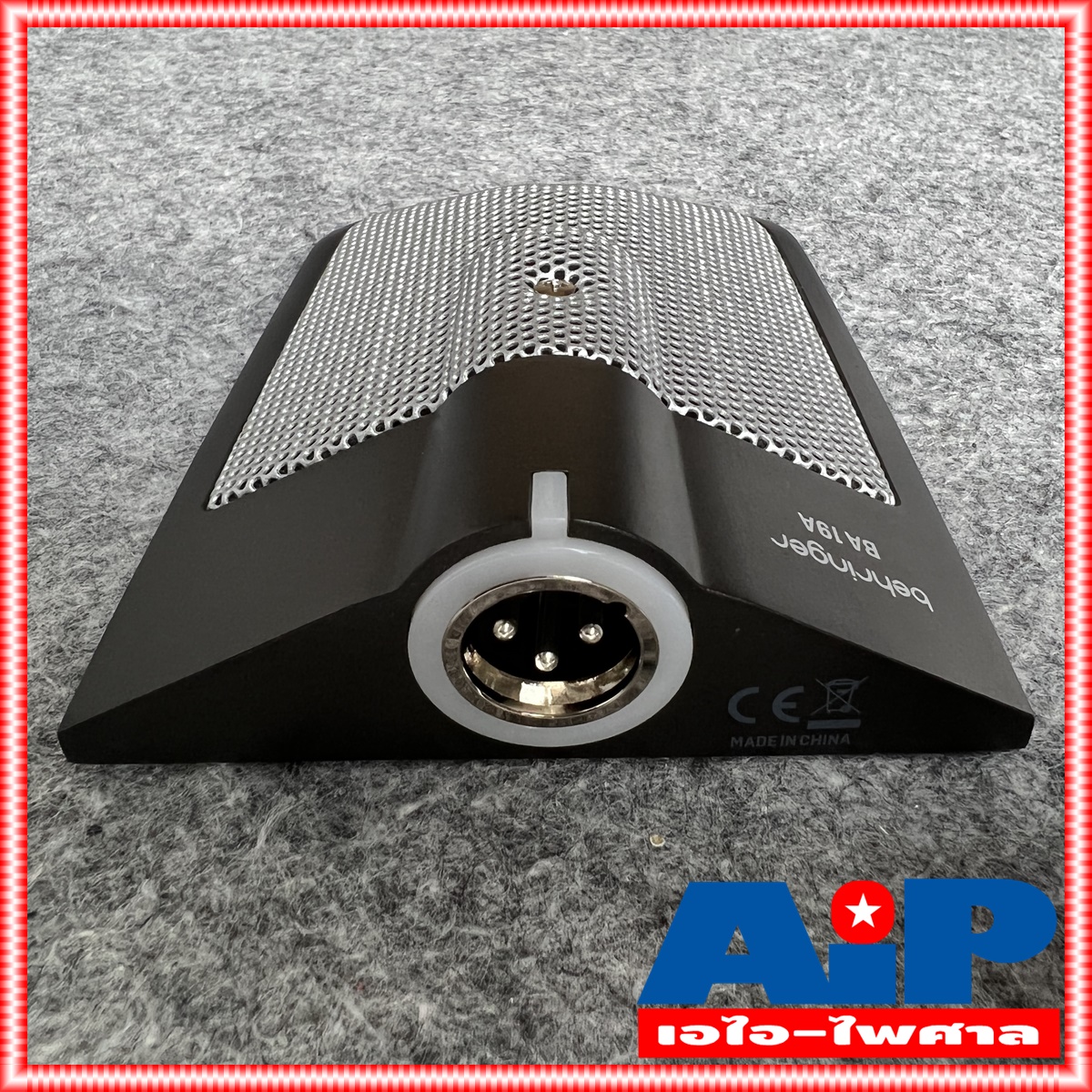 BEHRINGER BA19A ไมค์กระเดื้อง Condenser Boundary Microphone for Instrument Applications BA 19 A BA-19A ไมค์กลอง สินค้าของแท้ ประกันบูเซ่ ไมค์จ่อกระเดื่อง เอไอ-ไพศาล +++