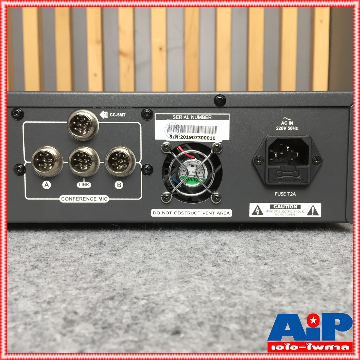 NPE CF-5MS ชุดควบคุมไมค์ ชุดควบคุมไมค์ประชุม ตัวจ่ายไฟ CF 5MS CF5MS ตัวควบคุมไมค์ เครื่องควบคุมไมค์ เอไอ-ไพศาล