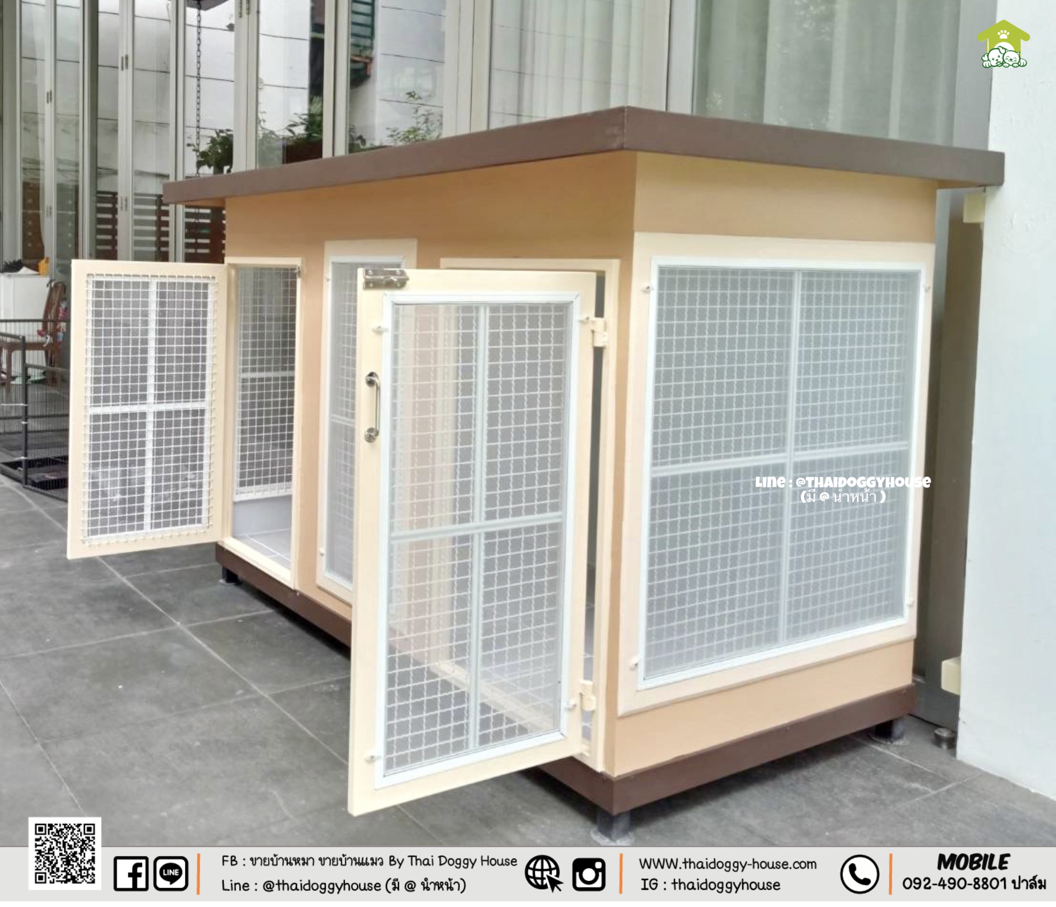 บ้านหมา บ้านแมว " 𝐁𝐎𝐗 𝐒𝐓𝐘𝐋𝐄 𝐁𝐘 𝐓𝐇𝐀𝐈 𝐃𝐎𝐆𝐆𝐘 𝐇𝐎𝐔𝐒𝐄 "