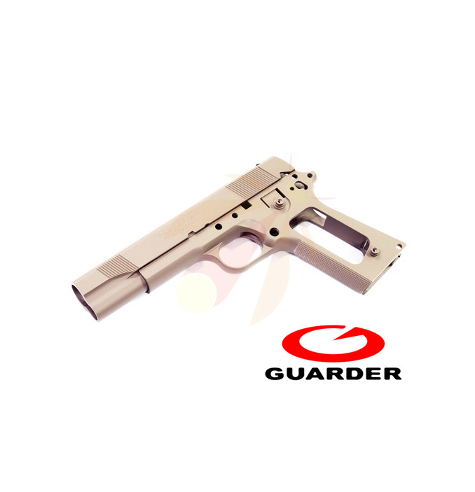 GUARDER Aluminum Slide & Frame for MARUI MEU.45 (TAN) MEU-05(F)