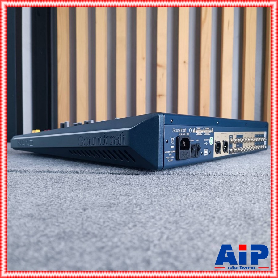 SOUNDCRAFT NANO M16 MIXER มิกเซอร์อนาล็อก 7-band GEQ นาโน M-16 M 16 เอไอ-ไพศาล +++