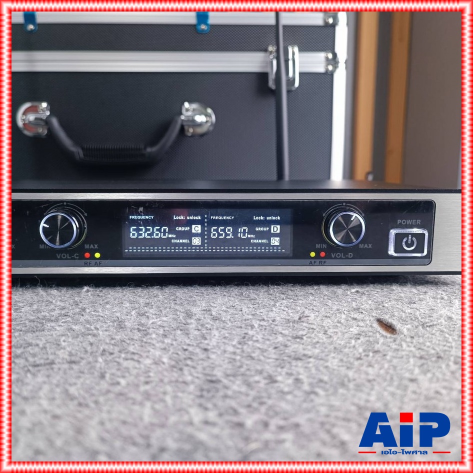 TADA U-4004 ไมค์ตั้งโต๊ะไร้สาย 4ตัว UHF ไมค์ประชุม TADA U 4004 ชุดไมค์4ตัว ธาดา รุ่น U4004 เอไอ-ไพศาล