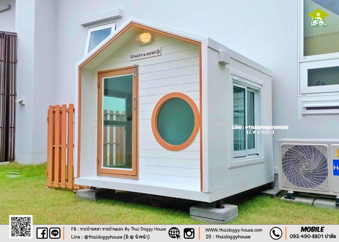 " 𝗠𝗜𝗡𝗜𝗠𝗔𝗟 𝗦𝗧𝗬𝗟𝗘 " บ้านหมา บ้านแมว ที่เน้นความเรียบง่าย สบายตา พร้อมกับโทนสีที่ลงตัว ไว้มุมไหนของบ้านก็สวยงาม 🐈🦮 #แบบรองรับการติดแอร์