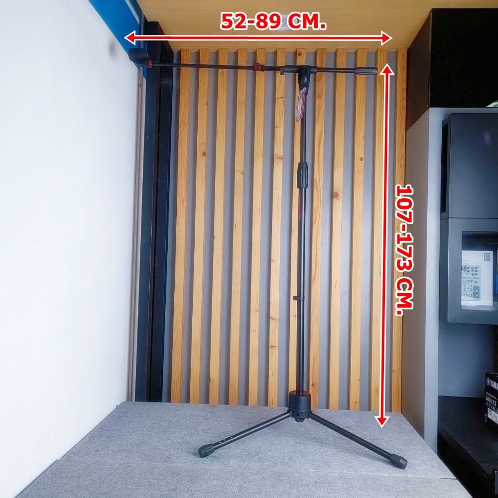 COMPACT MCX 2piece ขาตั้งไมค์บูม แขนบูมยึด หดได้ คอมแพ็ค ขาตั้งไมค์ ขาตั้งไมค์ตั้งพื้น MCX-2piece MCX2piece เอไอ-ไพศาล