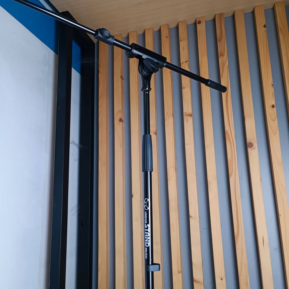 SUPERLUX (W&H) MS-131-BK ขาตั้งไมค์บูม ขาไมค์ ขาไมค์ตั้งพื้น ขาไมค์บูม ขาตั้งไมค์ MS131BK ขาไมค์SUPERLUX