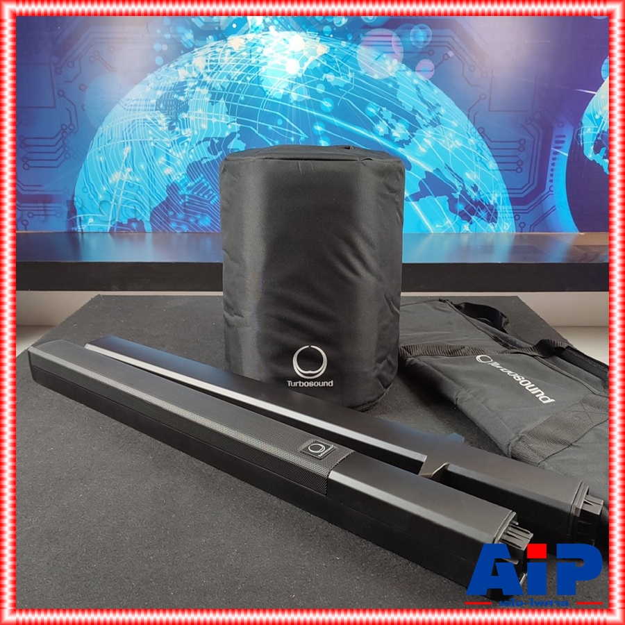 Turbosound iP500 V2 ชุดลำโพงคอลัมน์ 6×2 นิ้ว ซับวูฟเฟอร์ 8 นิ้ว พร้อมขยายเสียง 600 วัตต์ บลูธูท รองรับ App iOS, Android Turbo sound iP500V2 +++