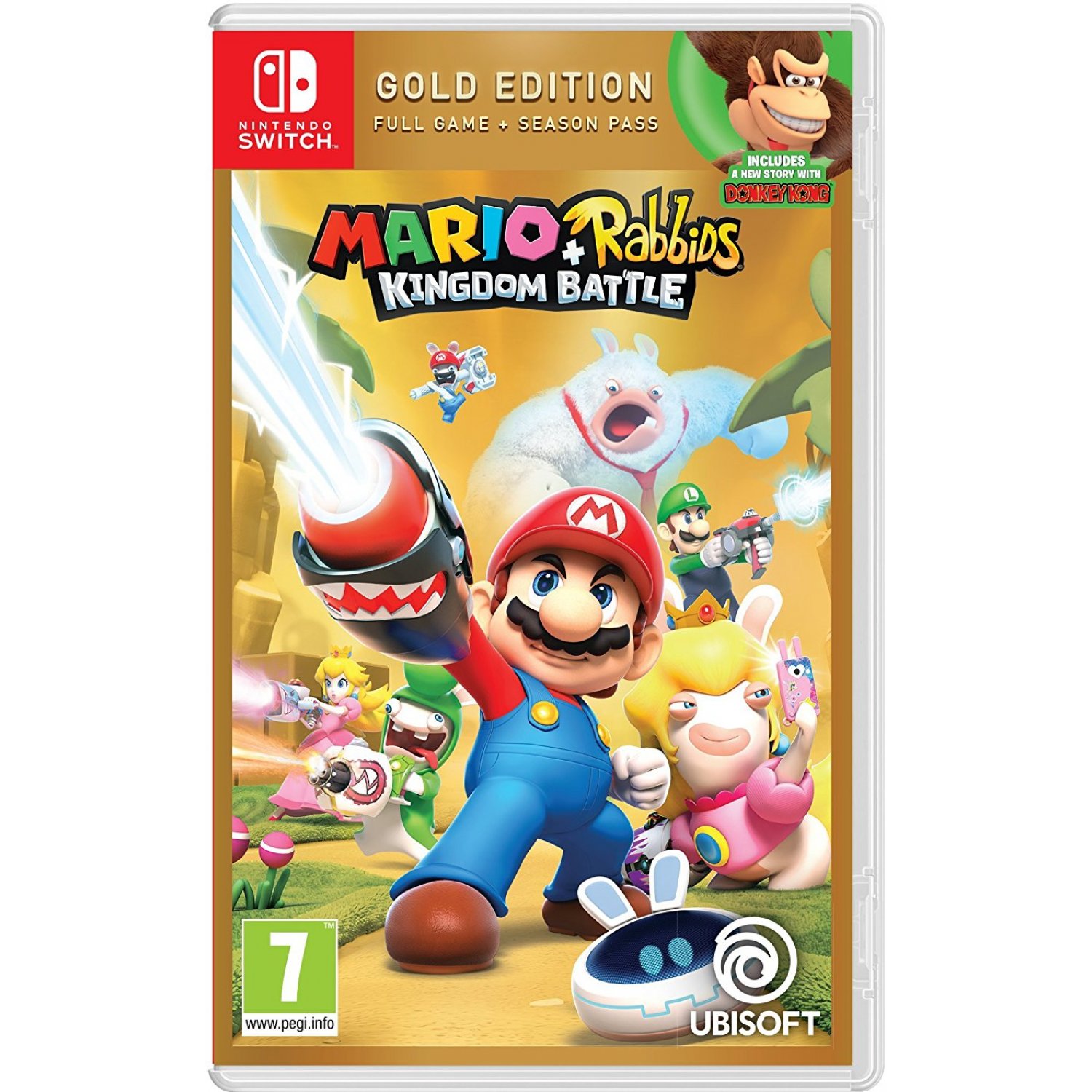 Nintendo Switch: Mario Rabbids : Kingdom Battle [Gold Edition] (EU)