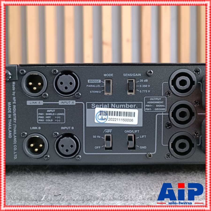 เพาเวอร์แอมป์ NPE C-1200 Power Amp เครื่องเสียงกลางแจ้ง C1200 POWERAMP C 1200 กำลัง 420Wx2 ที่4โอร์ม เอไอ-ไพศาล +++