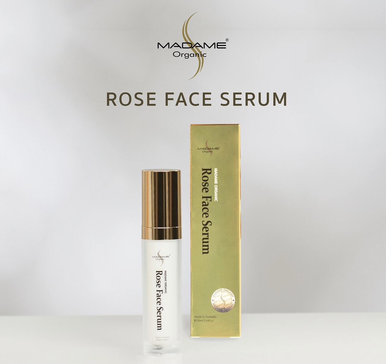 มาดามออร์แกนิก โรสเฟสเซรั่ม (เซรั่มหน้าเด็ก) ขนาด 30 ml.