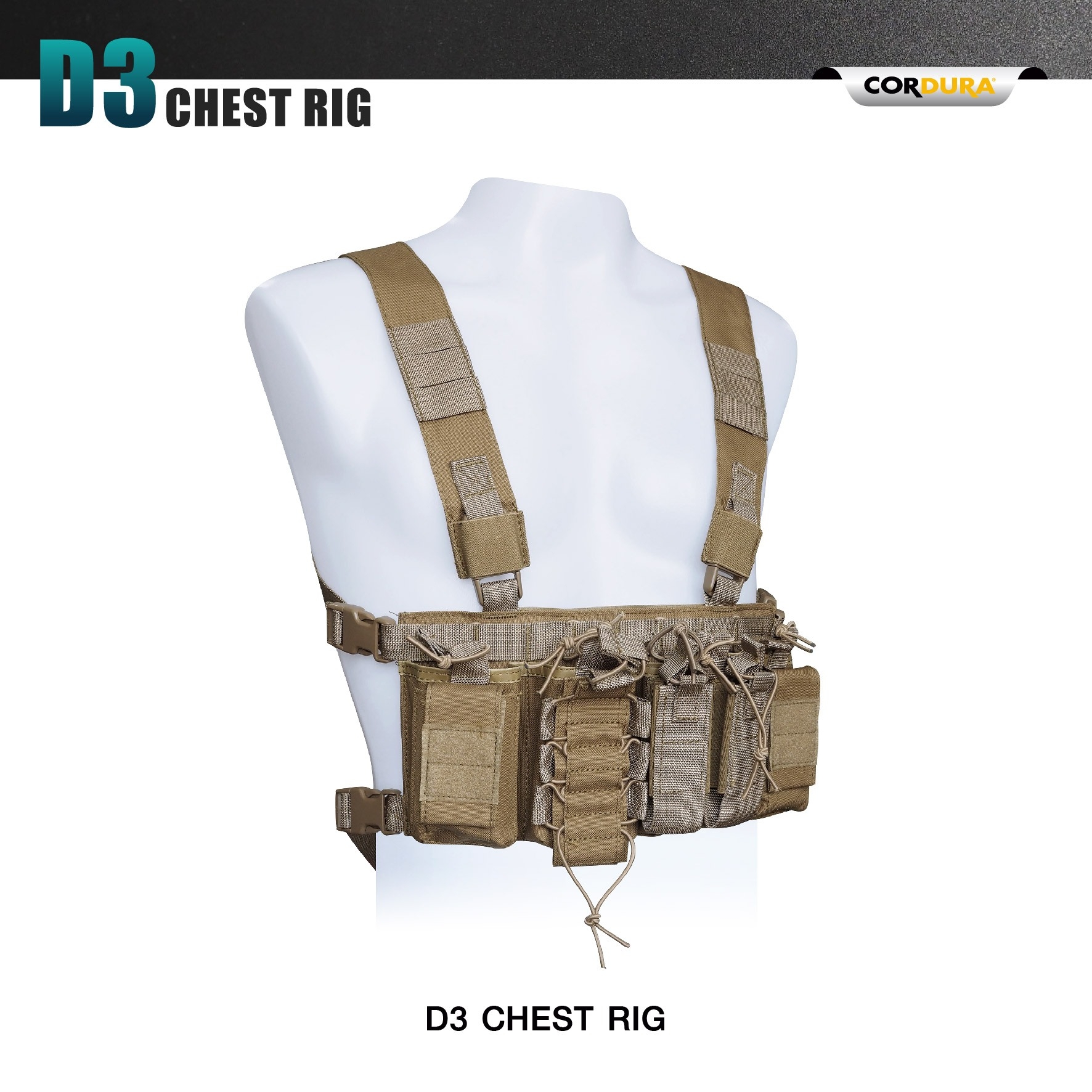 D3 Chest Rig (Cordura)